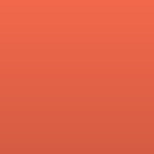 Neon Coral Long Oval