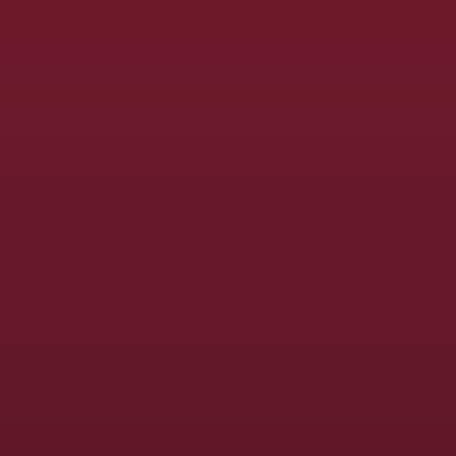 Wine Red Long Coffin